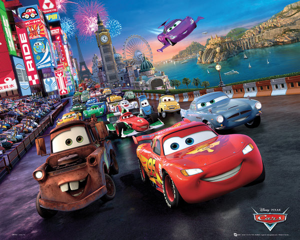 Poster CARS - race