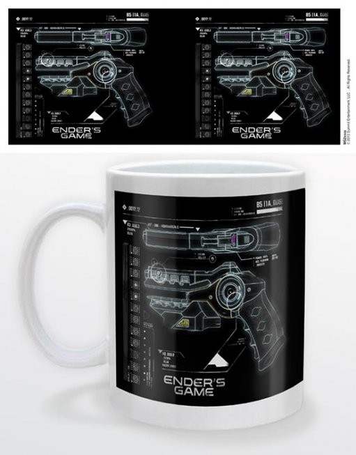Koffie mok Ender's game - gun