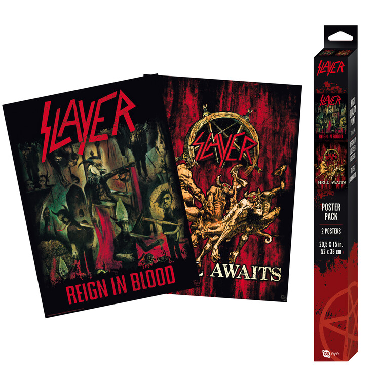 Set regalo Slayer - Reign in Blood/Hell Awaits