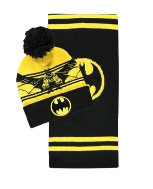 Levně Šála & čepice Šála & čepice Batman