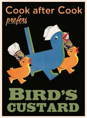 Metallschild BIRD'S CUSTARD