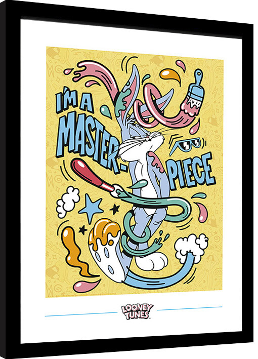 Oprawiony plakat Looney Tunes - Masterpiece
