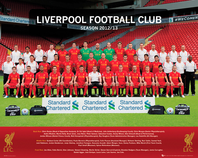 Plakat Liverpool - 12/13