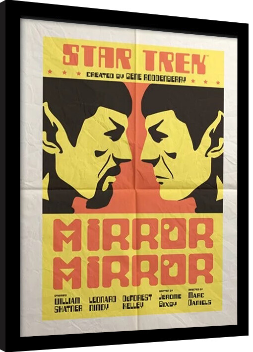 Oprawiony plakat Star Trek - Mirror Mirror