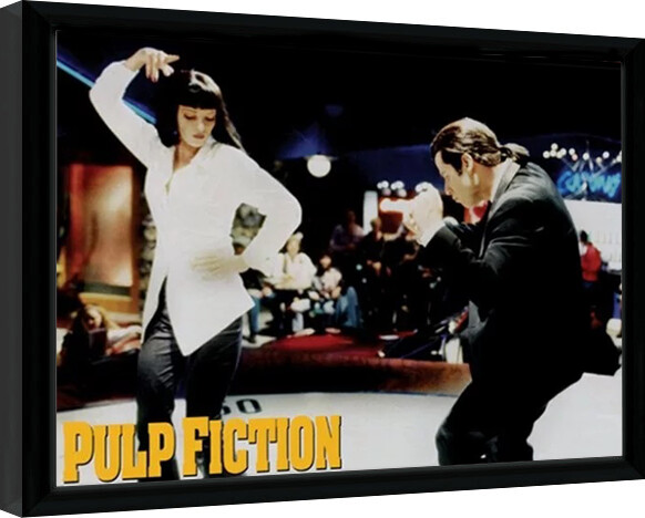 Framed Poster PULP FICTION - dance