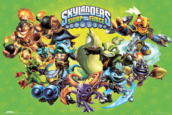 Poster Skylanders swap force - landscape