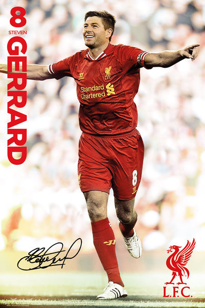 Poster Liverpool - Gerrard 13/14