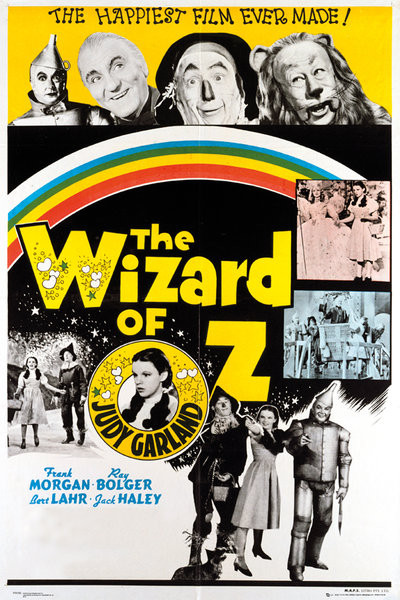 Plakát WIZARD OF OZ - rainbow
