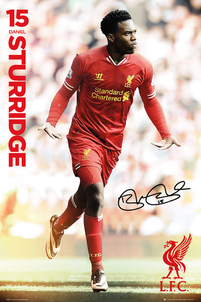 Plakát Liverpool - Sturridge 13/14