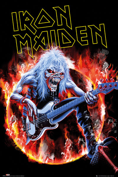 Plakát Iron Maiden - fear live
