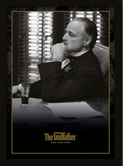 Poster incorniciato THE GODFATHER - Don Corleone