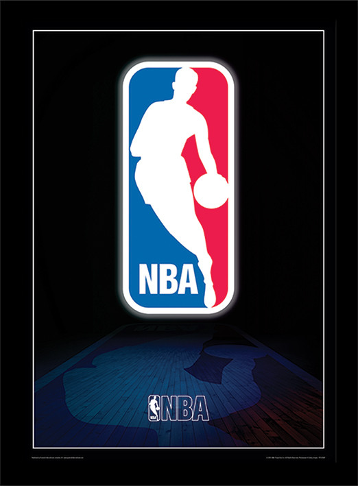 Poster encadré NBA - Logo