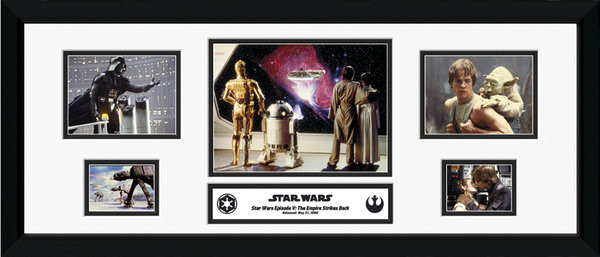 Gerahmte Poster Star Wars - empire strikes back