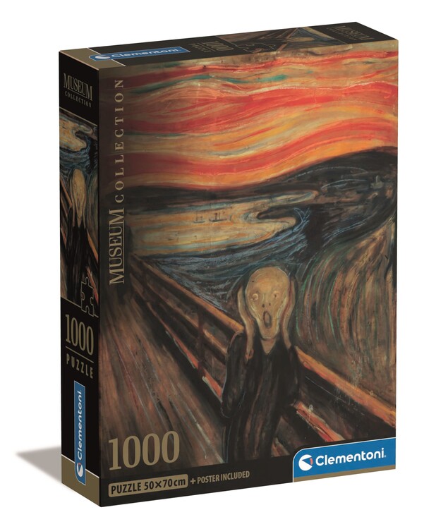 Puzzle Edvard Munch - L‘urlo, 1000 ks