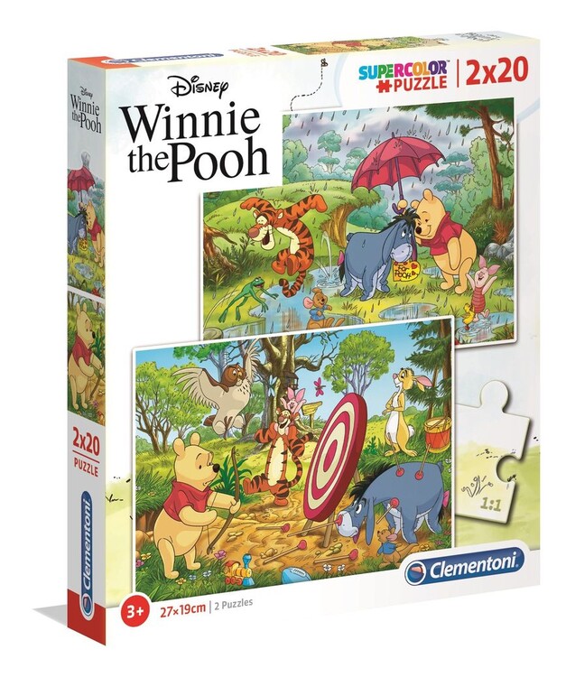 Puzzle Medvídek Pú