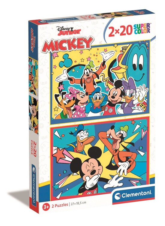 Levně Puzzle Mickey Mouse, 20 ks