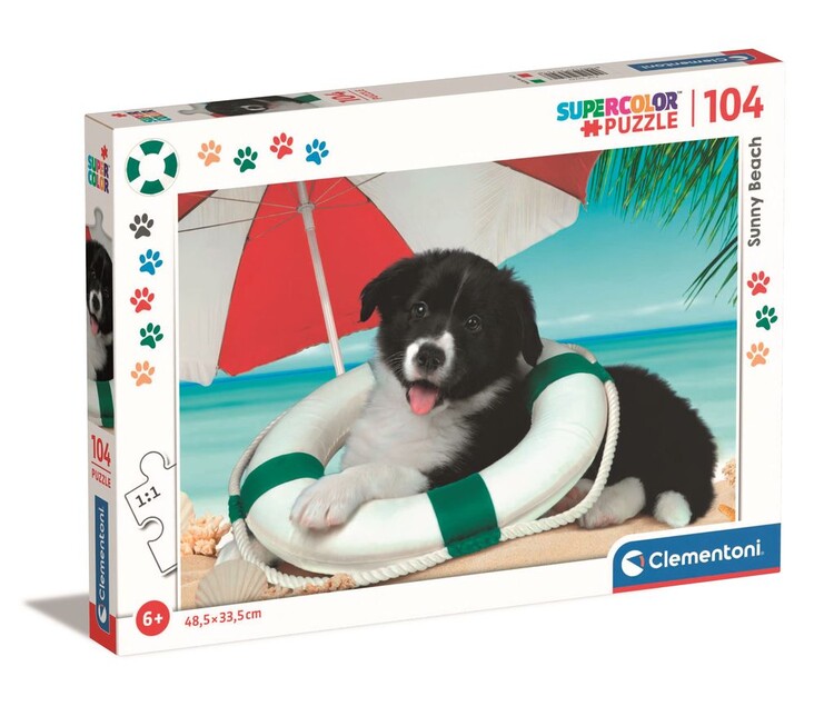 Levně Puzzle Fotografico Animali, 104 ks