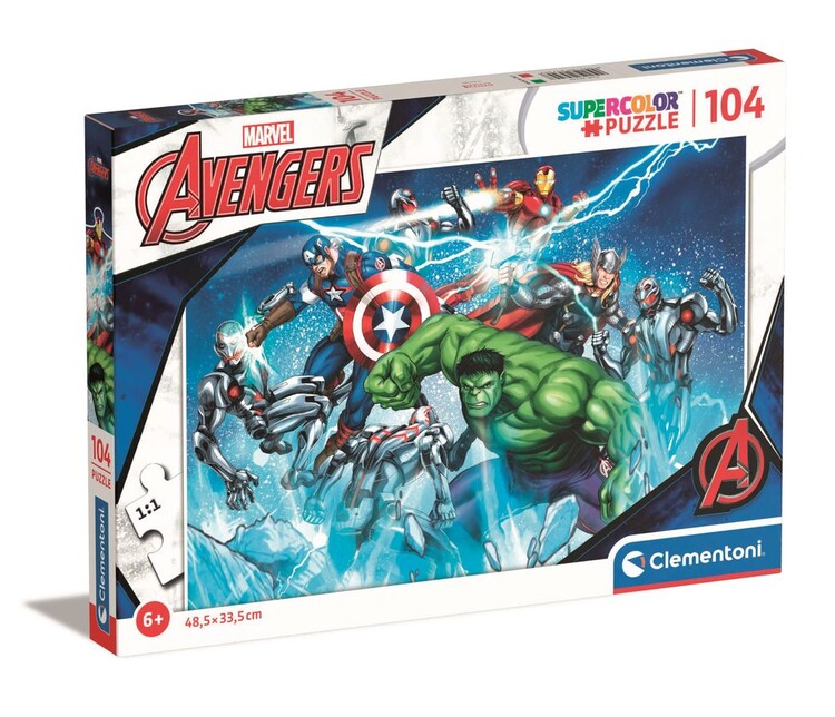 Puzzle Marvel - Avengers, 104 ks