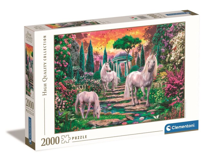 Puzzle Classical Garden Unicorns, 2000 ks