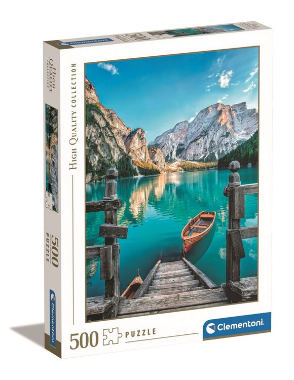 Puslespil Braies Lake