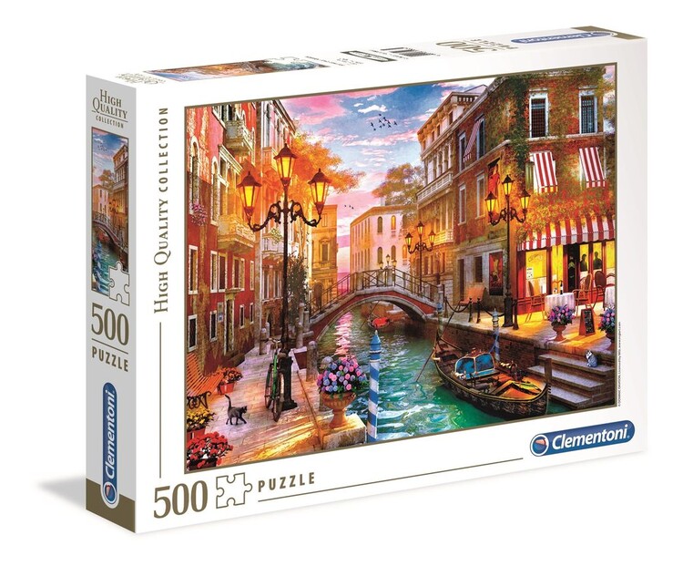 Puslespill Sunset Over Venice