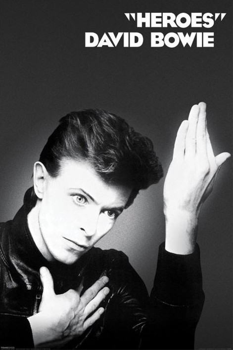 Plakát David Bowie - Heroes