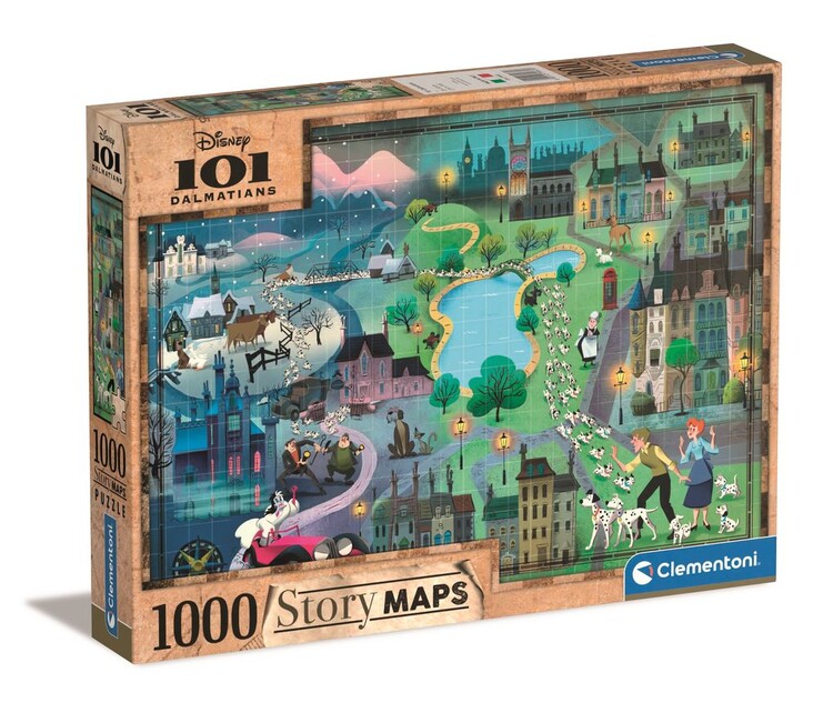 Puzzle Disney - 101 Dalmatines, 1000 ks