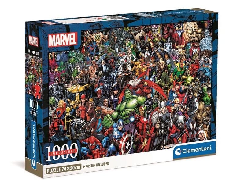 Puzzle Marvel - Impossible, 1000 ks