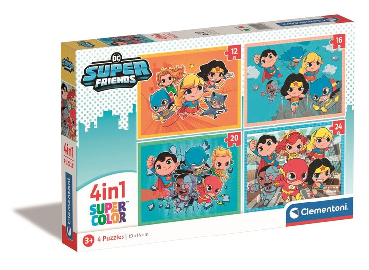 Levně Puzzle DC - Superfriends, 24 ks