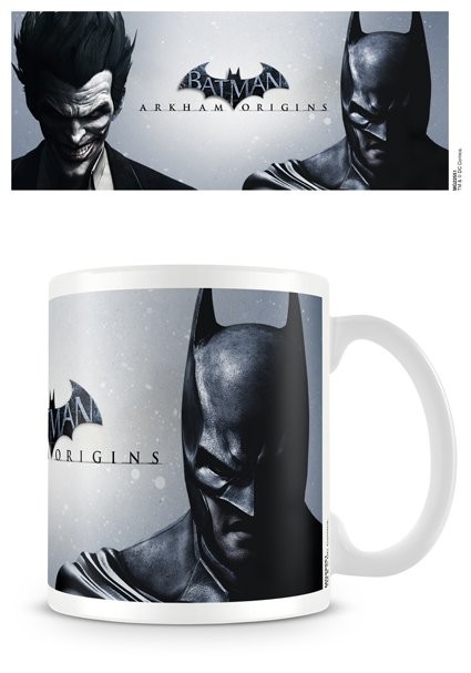 Tazza Batman Arkham Origins - Joker and Batman