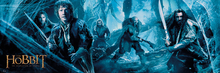 Poster DER HOBBIT: SMAUGS EINÖDE - banner