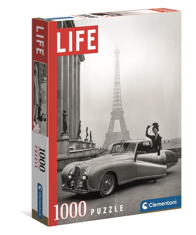 Puzzle Eifell Tower & car