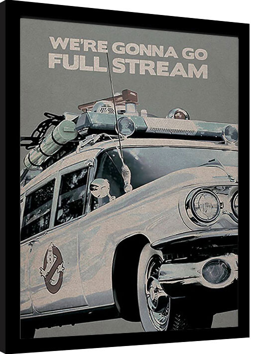 Gerahmte Poster Ghostbusters - Ectomobile
