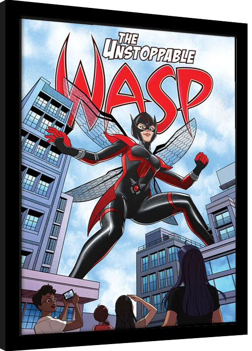 Ingelijste poster The Wasp - Unstoppable