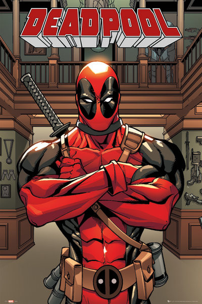 Plagát MARVEL EXTREME - deadpool