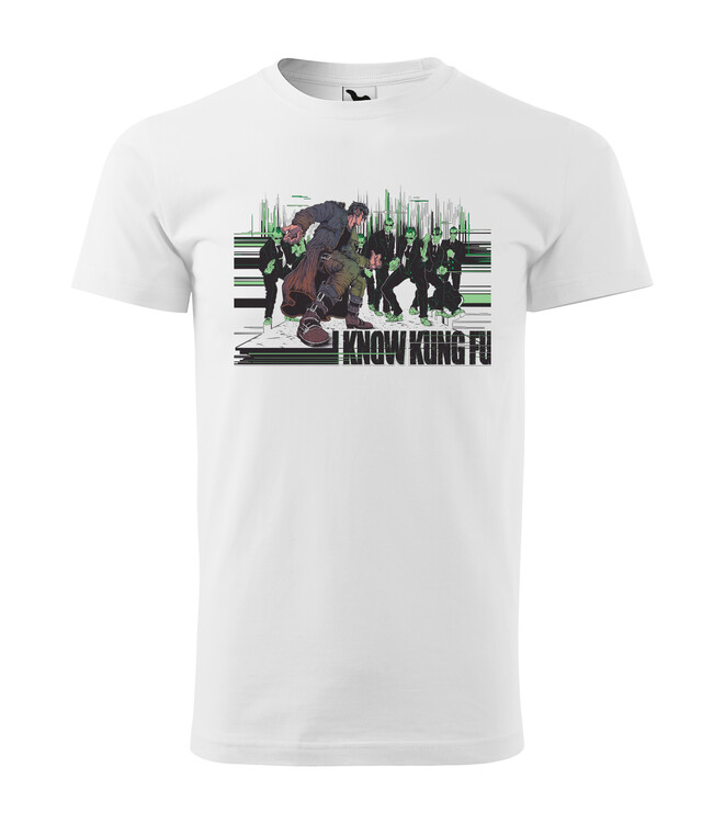 T-Shirt Matrix - I Know Kung Fu