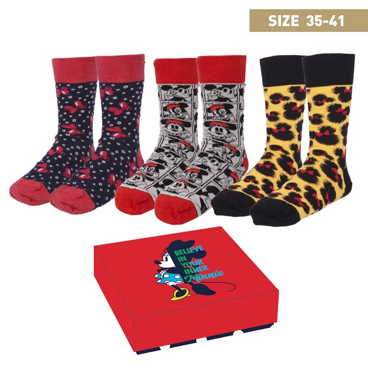 Sokker Mickey Mouse - Minnie - Set