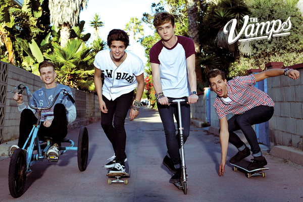 Poster THE VAMPS - band