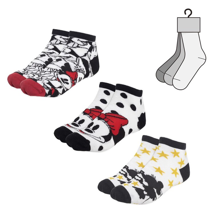 Sokker Mickey Mouse - Minnie - Set