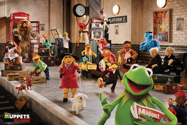 Poster I MUPPET 2 - cast