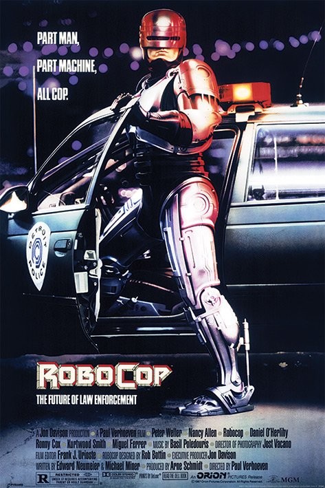 Poster ROBOCOP - 1987 one sheet