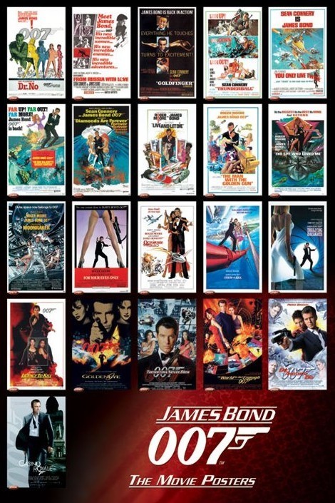 Afiches De Peliculas De James Bond at Cheryl Chambers blog
