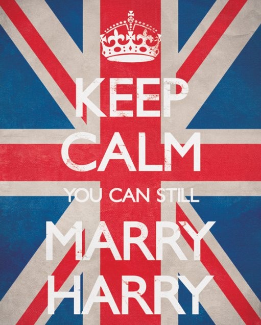 Plakát Keep calm you can still marry Harry