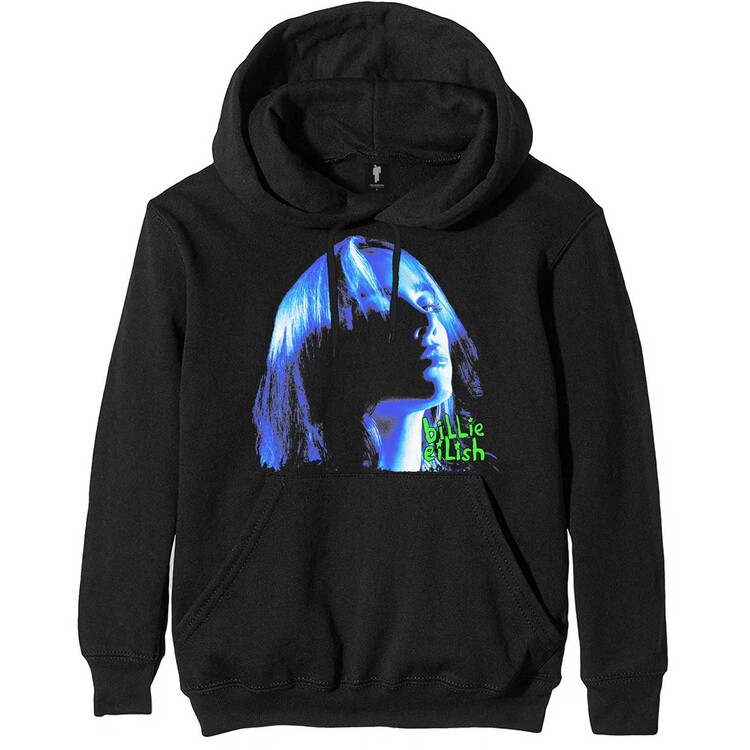 Hanorac Billie Eilish - Neon Shadow Blue