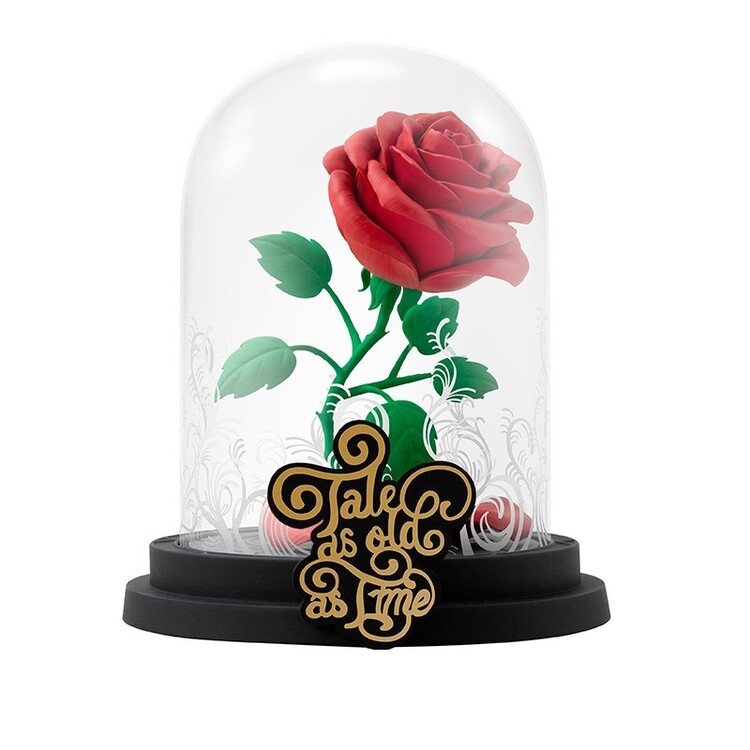 Statuetta Beauty and the Beast - Enchanted Rose