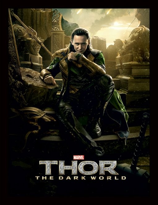 Poster înrămat THOR 2 - loki
