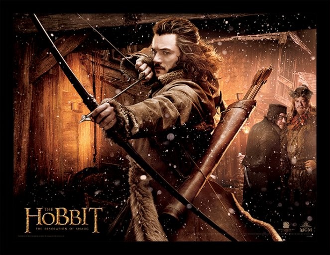 Gerahmte Poster DER HOBBIT: SMAUGS EINÖDE - bard