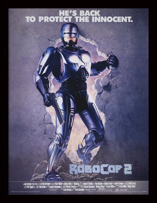 Gerahmte Poster ROBOCOP 2 - 1990 one sheet