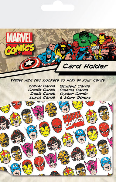 Port card MARVEL - faces