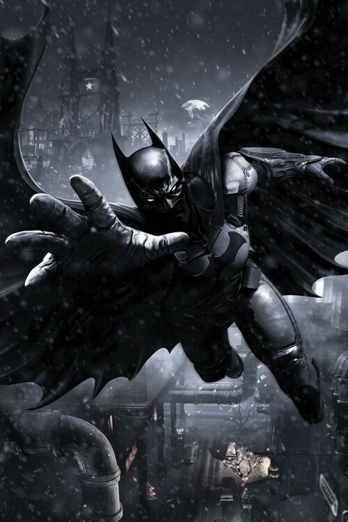 Umělecký tisk Batman Arkham Origins, 26.7x40 cm